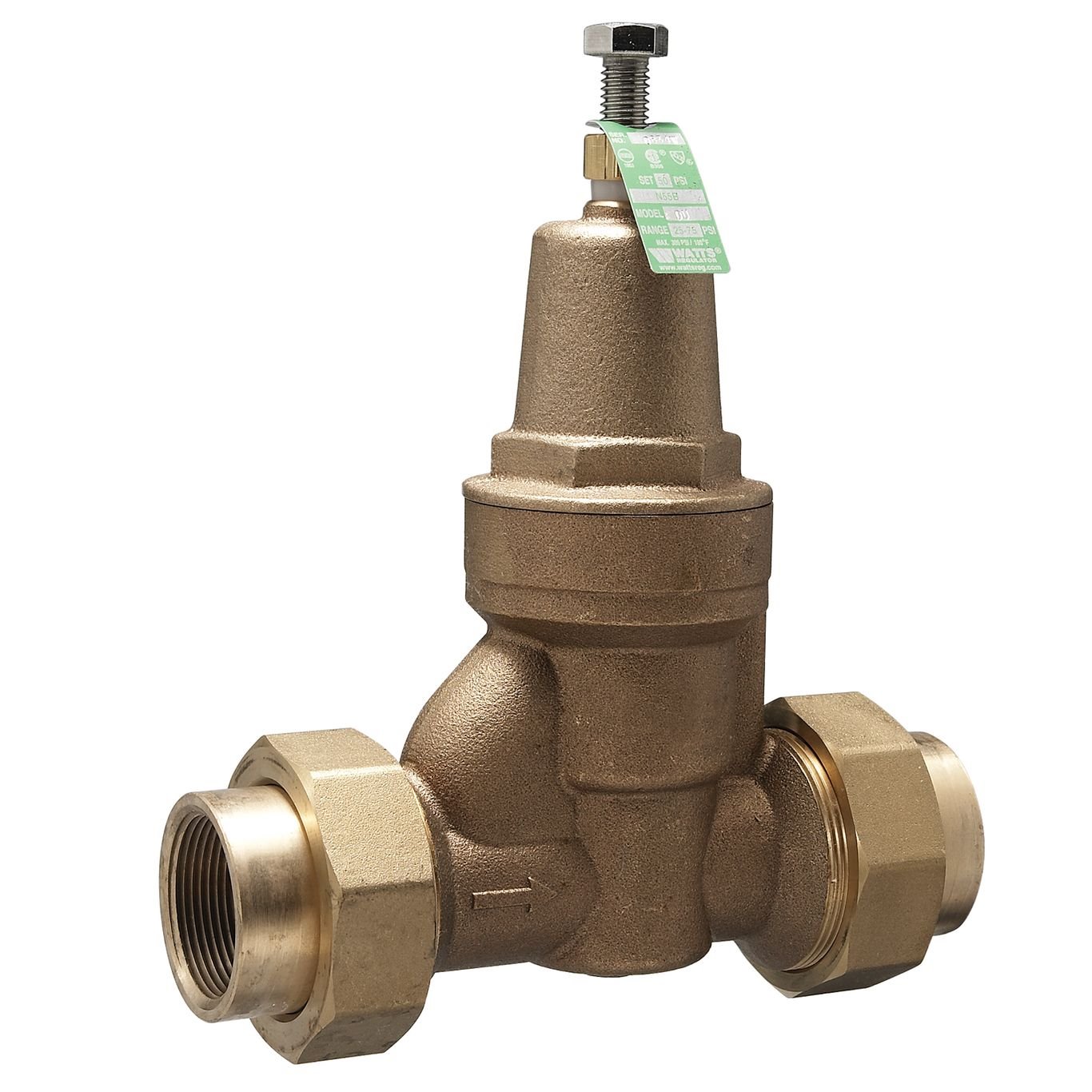 Watts Series LFN55B Water Pressure Reducing Valves Watts Pressure 